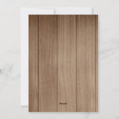 カンガルーの赤ちゃんシャワーの招待状 シーズンカード (裏面)