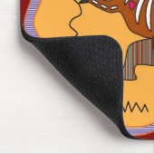 カンガルーのX線の芸術 マウスパッド (コーナー)