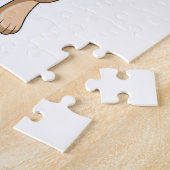 カンガルーはハンドボールでハンドボール選手として ジグソーパズル (側面)