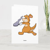 カンガルーはパンと調理師として カード (裏面)