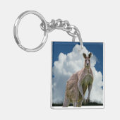 カンガルーアクリルキーチェーン キーホルダー (正面左)