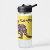 カンガルーアボリジナルモザイク ウォーターボトル (左面)