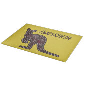 カンガルーアボリジナルモザイク カッティングボード (角)