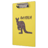 カンガルーアボリジナルモザイク クリップボード (左)