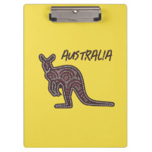 カンガルーアボリジナルモザイク