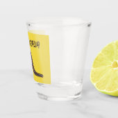 カンガルーアボリジナルモザイク ショットグラス (右)