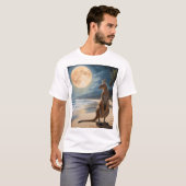 カンガルーアート Tシャツ (正面フル)