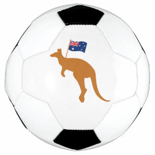 カンガルーオーストラリア国旗 サッカーボール
