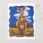 カンガルーギフト&アクセサリー ポストカード (正面)