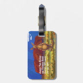 カンガルーギフト&アクセサリー ラゲッジタグ (裏面縦)