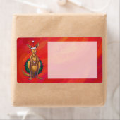 カンガルークリスマスオンレッド ラベル (インサイチュ)