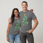 カンガルークリスマス Tシャツ (ユニセックス)