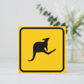 カンガルークロッシング招待状 招待状 (スタンド正面)