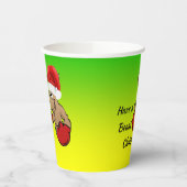 カンガルーサンタオーストラリアクリスマスパーティー 紙コップ (左)