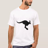 カンガルーシルエット Tシャツ (正面)