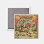 カンガルータバコ1900 マグネット (正面/裏面)