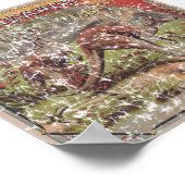 カンガルータバコ1900 動揺して年 ポスター (角)