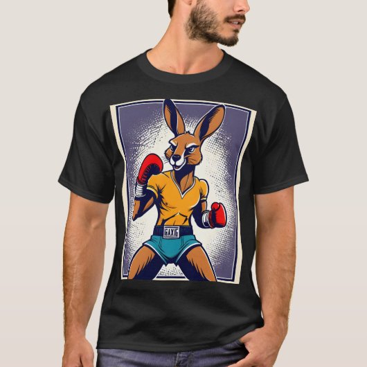 カンガルーチャレンジ Tシャツ (正面)