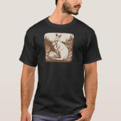 カンガルーデザイン Tシャツ (正面)
