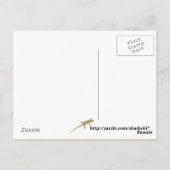 カンガルーネズミ ポストカード (裏面)