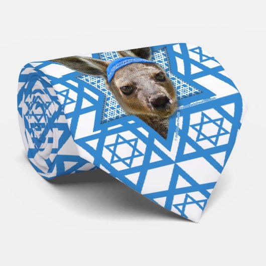 -カンガルーハヌカーのダビデの星 ネクタイ (ロール)