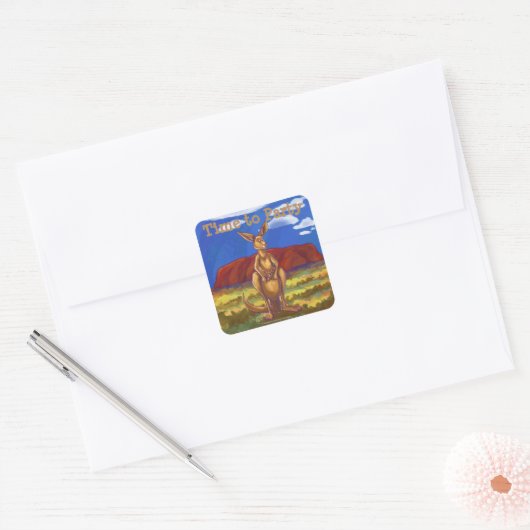 カンガルーパーティーセンター スクエアシール (封筒)