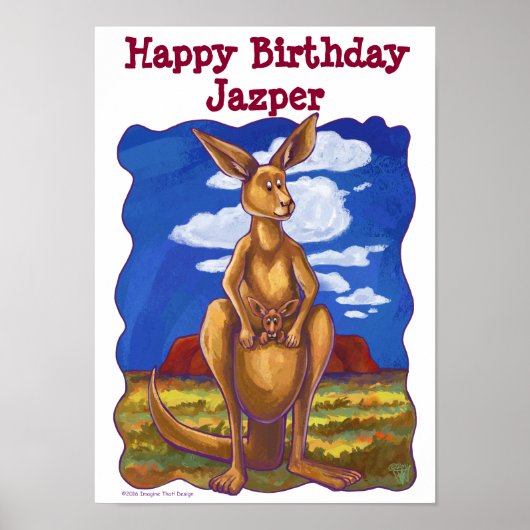 カンガルーパーティーセンター ポスター (正面)