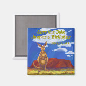 カンガルーパーティーセンター マグネット (正面/裏面)