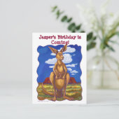 カンガルーパーティーセンター 案内ポストカード (スタンド正面)