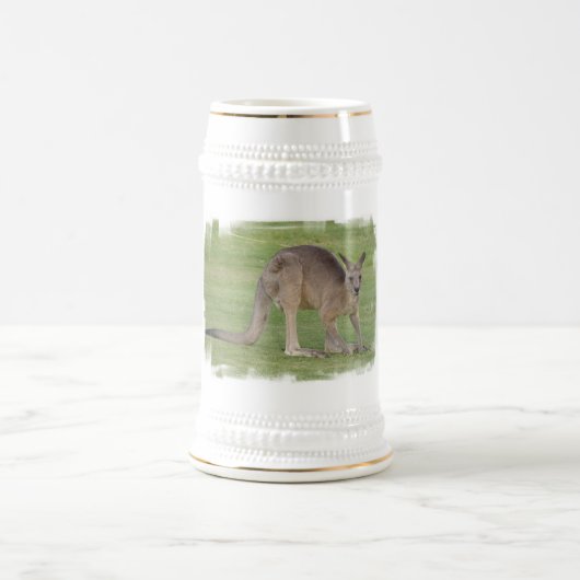 カンガルービールステイン ビールジョッキ (中央)