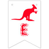 カンガルービール、メリークリスマス、オーストラリアパーティー バンティングフラッグ (第2の旗)