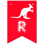 カンガルービール、メリークリスマス、オーストラリアパーティー バンティングフラッグ (第3の旗)