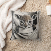 カンガルーピロー、かわいいベビージョーイデザイン クッション (ブランケット)