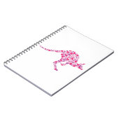 カンガルーピンクハート ノートブック (左側)