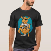 カンガルーベビーギター Tシャツ (正面)