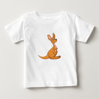 カンガルーベビーTシャツ ベビーTシャツ