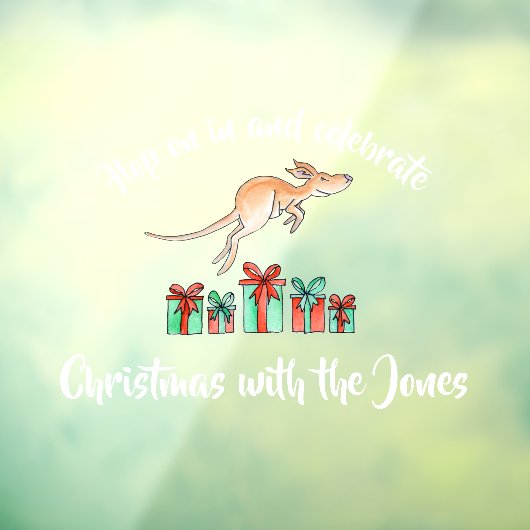 カンガルーホップオンイットウォーター色カスタム文字 ウィンドウサイン (シート3)