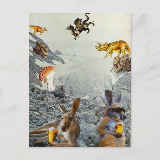 カンガルーホリデーポストカード ポストカード (正面)