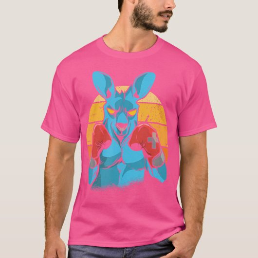カンガルーボクサー Tシャツ (正面)