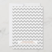 カンガルーママ&ベビー – ベビーシャワーの招待 招待状 (裏面)