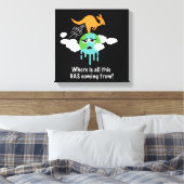 カンガルーメタンファルト キャンバスプリント (インサイチュ (寝室))