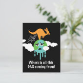 カンガルーメタンファルト ポストカード (スタンド正面)