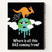 カンガルーメタンファート ノートブック (裏面)