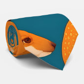 カンガルーモザイクカラフルパタパーソナライズされたーン ネクタイ (ロール)