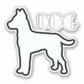 カンガルーモノグラムR シール (正面)