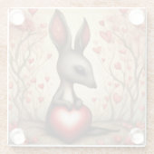 カンガルーラブ1 ガラスコースター (裏面)