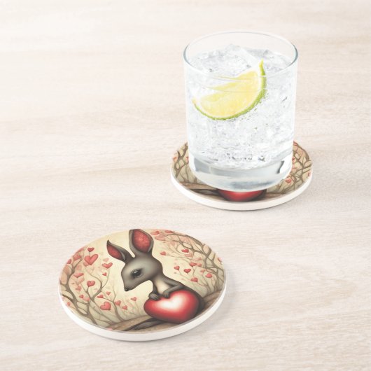 カンガルーラブ1 コースター (側面)