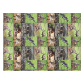 カンガルー写真コラージュ テーブルクロス (正面(横))