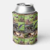 カンガルー写真コラージュ 缶クーラー (缶裏面)