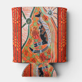 カンガルー夢を見るオリジナルビール/缶ホルダー 缶クーラー (裏面)